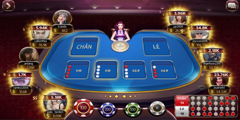 Xóc đĩa trực tuyến có tỉ lệ ăn thưởng cao